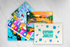 4-Pack of Travel Size Mats with Bag