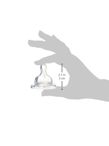 Philips Id Scf424/27 Philips Avent Anti-Colic Nipple, Fast Flow 6M+, 2 Pack