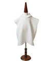 Lille BARN Baby Waffel Hooded Towel (Vanilla White)