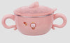Generic Homies International Microwave Safe Food Bowl Baby Toddler Large Capacity Plastic and Stainless Steel Feeding Bowl, Mult