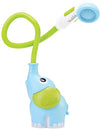 Yookidoo Baby Bath Shower Head - Elephant Water Pump And Trunk Spout Rinser - For Newborn Babies In Tub Or Sink