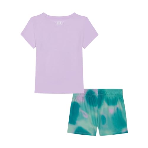 Under Armour Ua Printed Mesh Short Set, Purple Ace - Mesh Short, 18 Months