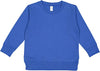 Rabbit Skins Toddler Fleece Long Sleeve Pullover Sweatshirt, Royal, 3T