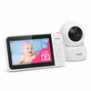 Vtech Vm924 Remote Pan-Tilt-Zoom Video Baby Monitor, 5' Lcd Screen, Up To 17 Hrs Video Streaming, Night Vision, Up To 1000Ft Ra