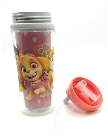 Playtex Baby Sipsters Stage 4 Paw Patrol Spout Cups, Spill-Proof, Leak-Proof, Break-Proof - Pink, 12 Oz, 1 Count