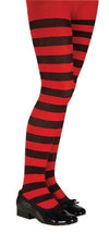 Rubie'S Costume Co Child Red/Black Stripe Tights Costume, Small