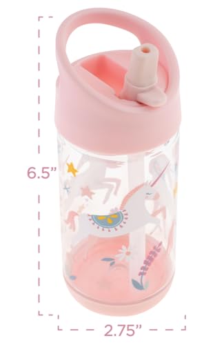 Stephen Joseph, Kids Flip Top Water Bottle, 10 Oz Tritan Bpa Free, Water Bottle For Girls & Boys, Back To School Flip Top Bottle