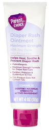 Parents Choice Maximum Strength Diaper Rash Ointment with Zinc Oxide, 4 oz