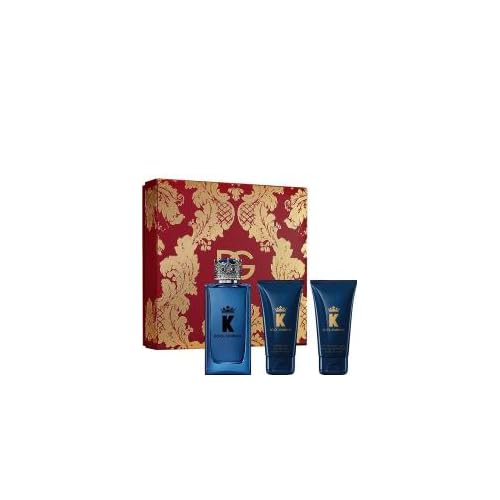 K By Dolce And Gabbana For Men - 3 Pc Gift Set 3.3Oz Edp Spray, 1.6Oz Shower Gel, 1.6Oz After Shave Balm