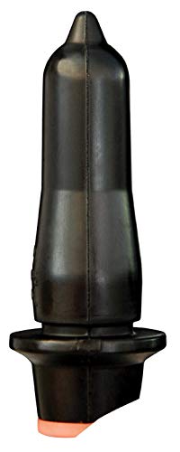 Peach Teats Pt-Blackpull Pull Thru Calf Nipple, Black