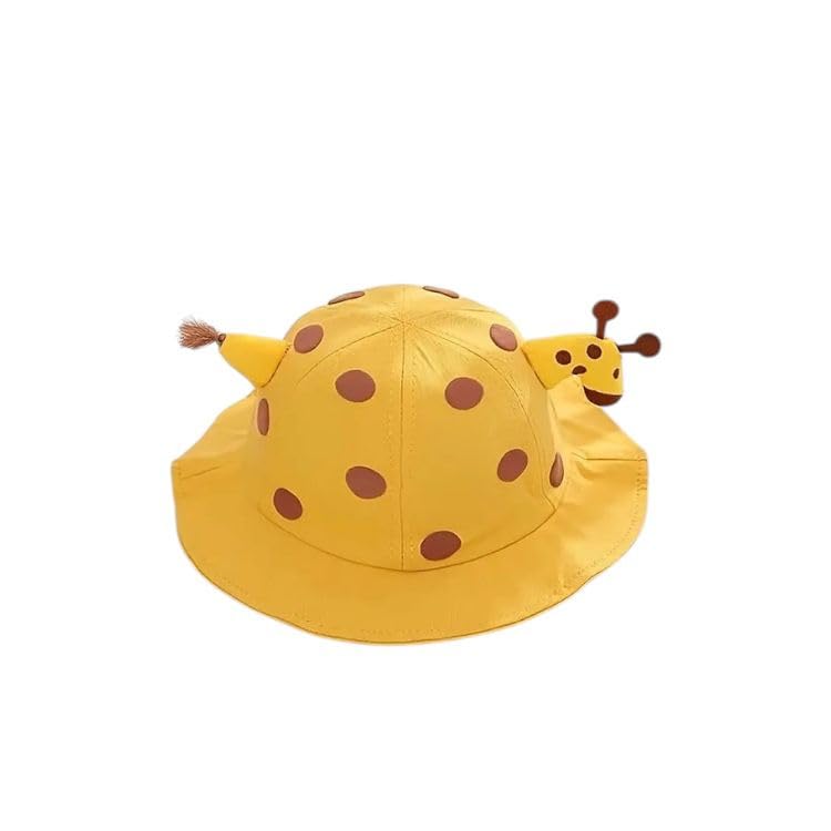 Eazylayers Baby Cartoon Cap For Boys & Girls, Soft Cotton Toddler Hat With Elastic Band, Embroidered Design, 618 Months (In, Ag