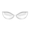 Ericotry 1Pair Breathable Womens Soft Silicone Bra Bikini Inserts Breast Chest Swimsuit Pads Enhancers Push-Up Bra Insert Pad Mo