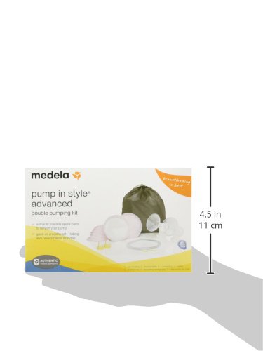 Medela Pump In Style Advanced Double Pumping Kit With Authentic Medela Spare Parts, Includes Breast Shields, Connectors, And Acc
