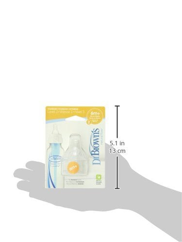 Dr. Brown'S 8 Pack Natural Flow Level 3 Standard Nipple