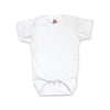 Laughing Giraffe Baby Short Sleeve One Piece Bodysuit 100% Polyester Sublimation Blank White (18-24 Months)