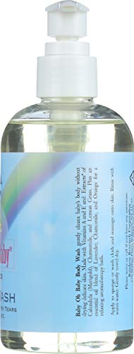 Rainbow Research Baby Organic Herbal Scented Body Wash, 8 Ounce - 6 Per Case.6