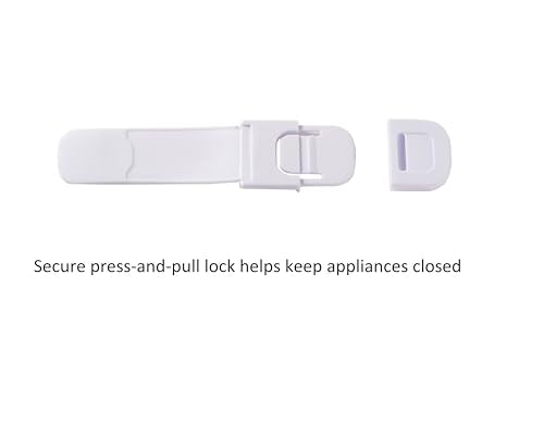 Safety 1St Multi-Purpose Latch,White 2-Count