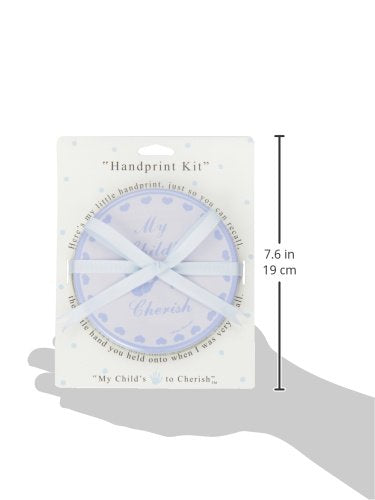 Child To Cherish Baby Handprint Kit Keepsake, Blue