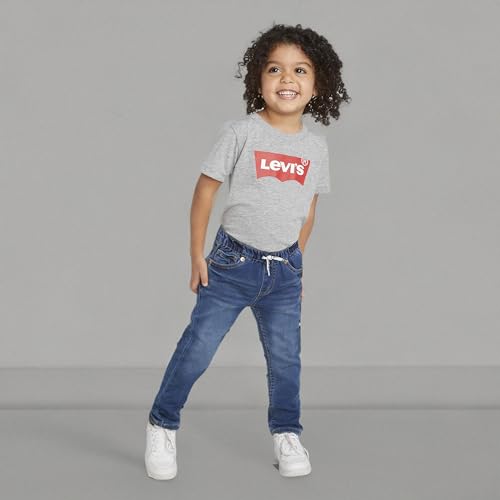 Levi'S Boys' Skinny Fit Pull On Jeans, Battle Born, 6M