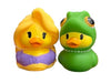 Just Play Duckalooz Rubber Duck 2 Pack - Rapunzel & Pascal - Bath Toys