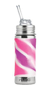Pura Kiki 11oz/325ml Stainless Steel Straw Bottle w/Sleeve, 100% Plastic-Free, MadeSafe Certified, 100% Medical-Grade Silicone S