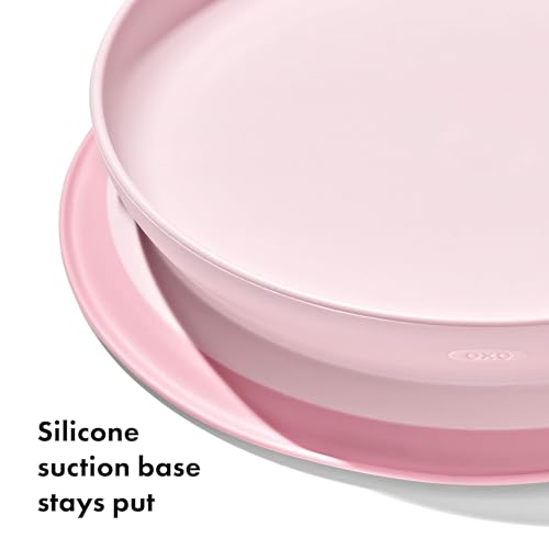 Oxo Tot Stick And Stay Suction Plate - Blossom