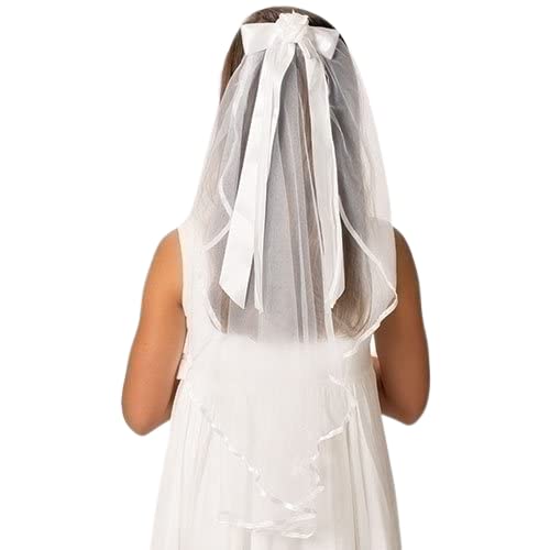 Giftware By Roman Inc, Sacraments, First Communion Veil, 25'L Charlotte Communion Veil,Religious, Inspirational, Durable (25X5X