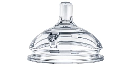 Comotomo Silicone Replacement Nipple, Slow Flow, 0-3 Months, 2 Count(Pack Of 1)