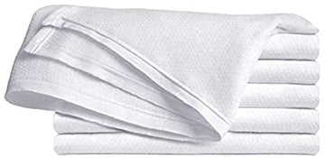 Brandilo High Absorbancy Birdseye Reusable Flat Cloth Diapers, Soft & Safe 27 X 27 100% Cotton Burp Cloth, Also Great To Clean M