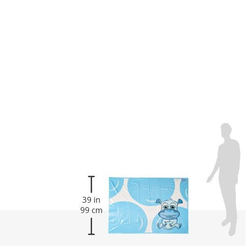 Kidkusion High Chair Splat Mat, Hippo