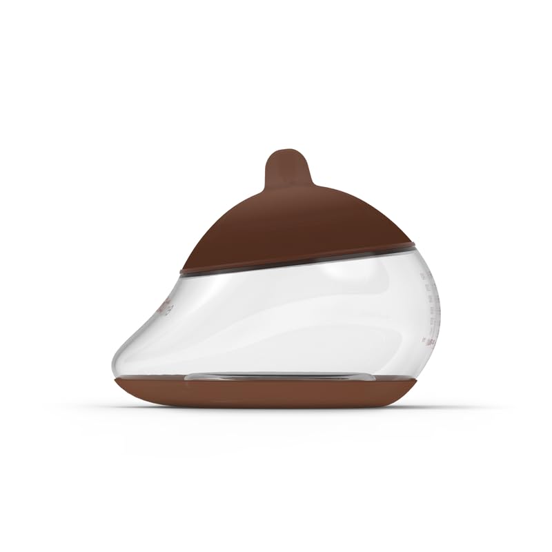 Emulait Anatomy Bottle Breast Shaped Baby Bottle - Deep - Shape 3 - Responsive Flow Valve