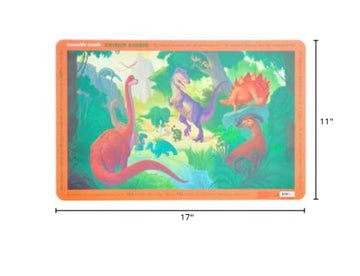 Crocodile Creek Dinosaur Placemat, 1 Ea