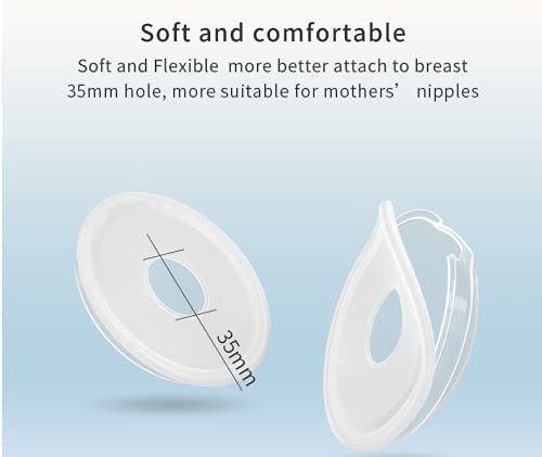 Chargenyang Breast Shells Nursing Cups Milk Saver Protect Sore Nipples For Breastfeeding Collect Breastmilk Leaks For Nursing Mo