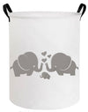 Essme Baby Laundry Basket,Elephant Hamper,Baby Hamper For Nursery For Kids, Elephant Nursery Decor,Gift Baskets,Home Organizer (