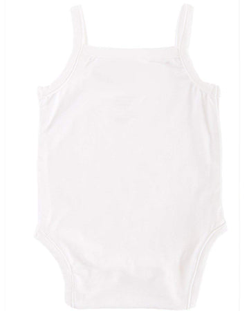 One Small Child Camisole 24 Month Bodysuit Onsie In Natural Fiber Bamboo Viscose Fabric