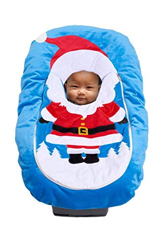 Car Seat Cuties, Baby Car Seat Cover, Stretchy Universal Fit Infant Car Seat Carriercover For Baby Boys And Girls, Soft & Warm B