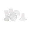 Ameda Customfit Breast Flanges Medium/Large | Includes (2) 30.5Mm Breast Pump Flanges & (2) 28.5Mm Flange Inserts | Fits Hygieni