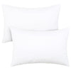 Uomny Toddler Pillowcases For Girls 13X18 12X16 14X19 Baby Pillow Case 2 Pack Small Pillow Covers For Travel Pillow White