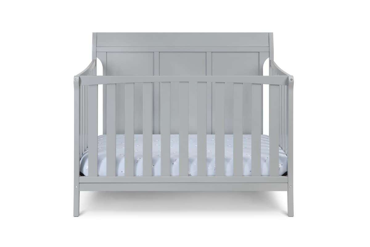Suite Bebe Shailee 4-In-1 Convertible Crib Grey