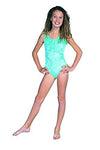 Girl'S Leotard Lt Blue Velv Xs