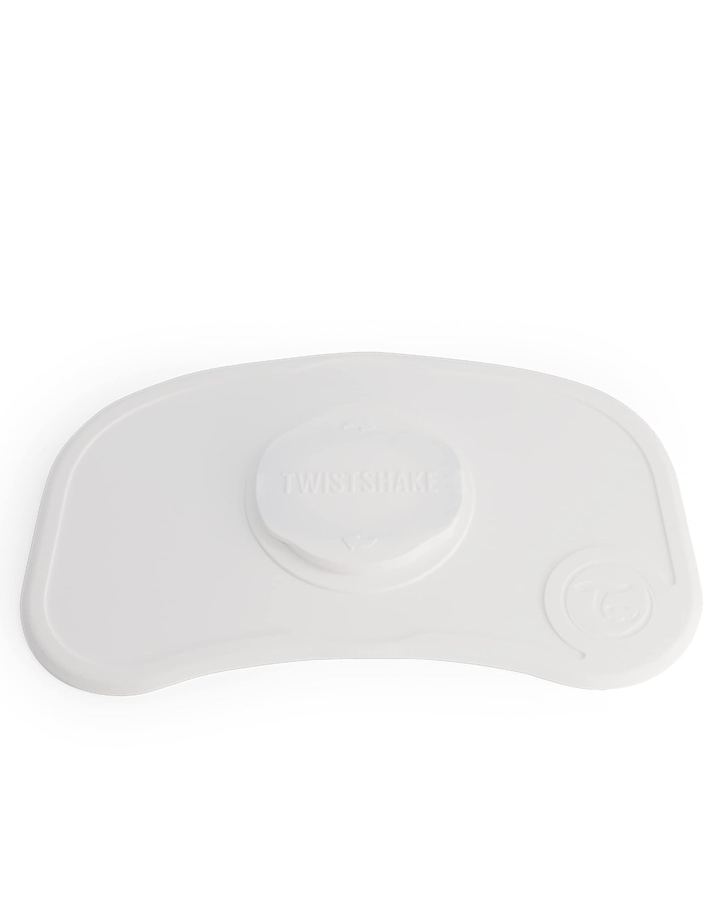 TwistShake Click Mat Mini Placemats, White, 12.2 x 6.7 inches