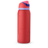 Owala Freesip Insulated Stainless Steel Water Bottle With Straw, Bpa-Free Sports Water Bottle, Great For Travel, 40 Oz, Pomegran