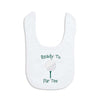 Chalktalksports Golf Baby & Infant Bib | Ready To Par Tee | Soft Microfiber Bib