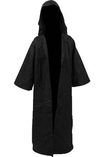 Kids Cosplay Outfit Costume Cloak Robe Tunic Hooded Uniform Black And Brown Halloween