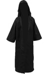 Kids Cosplay Outfit Costume Cloak Robe Tunic Hooded Uniform Black And Brown Halloween