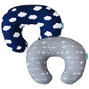 Biloban Nursing Pillow Cover 2 Pack for Breastfeeding Pillow, Ultra Soft and Cozy Nursing Slipcovers, Snug Fits for Boppy, Perfe