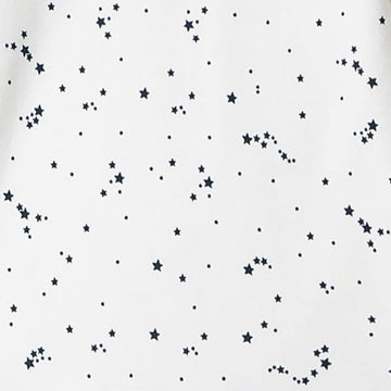 Owlivia 100% Organic Cotton Baby Long Sleeve Pajama Sets, Toddler Boy Girl 2-Piece Sleepwear(6 Years, Blue Star)