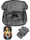 Car Seat Protector For Potty Training Piddle Pad Cover From Crumbs, Spillages, Nappy Leaks & Toilet Training Fits All Carseat