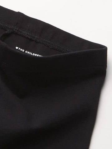 The Children'S Place Baby Girls And Toddler Girls Leggings,Black/Black 2 Pack,12-18Mos