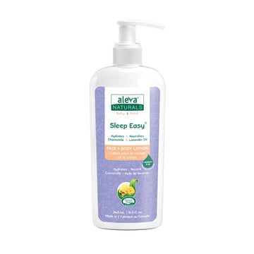 Aleva Naturals Sleep Easy Calming Relaxing Bedtime Baby Lotion, For Babies And Toddlers, Enriched With Lavender And Chamomile Oi